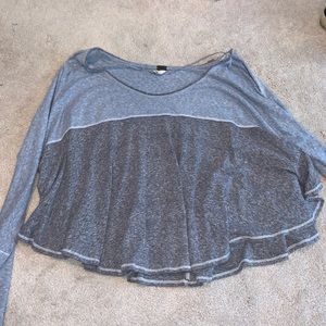 free people color blocked top